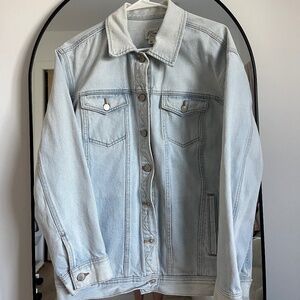 J. Crew Oversized Denim Jacket